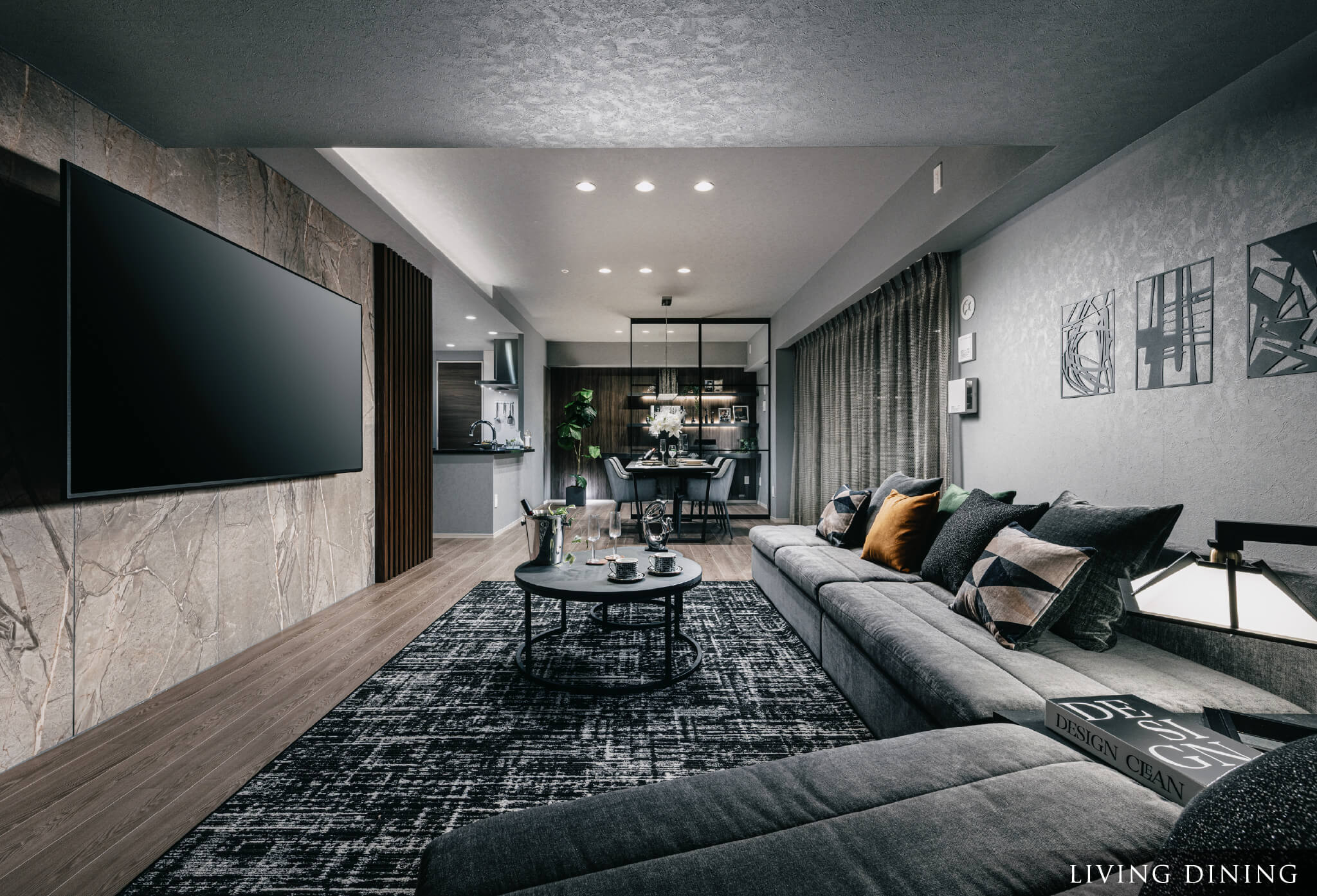 LIVING DINING