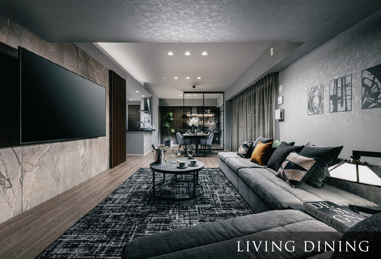 LIVING DINING