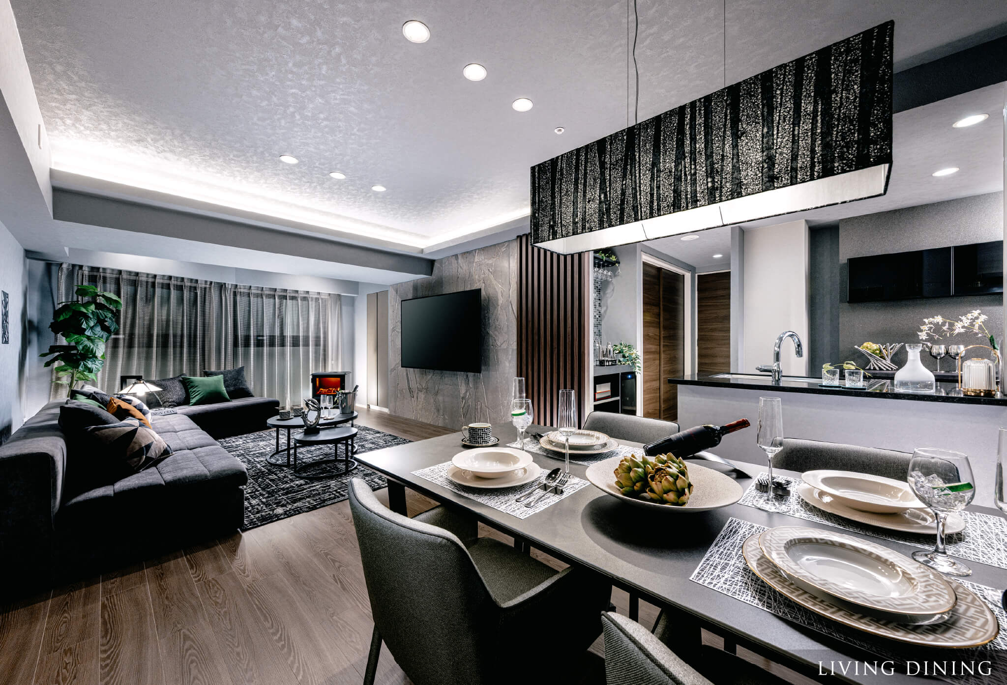 LIVING DINING