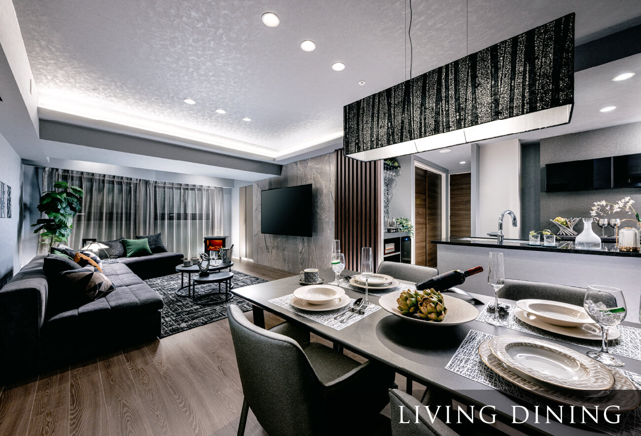 LIVING DINING